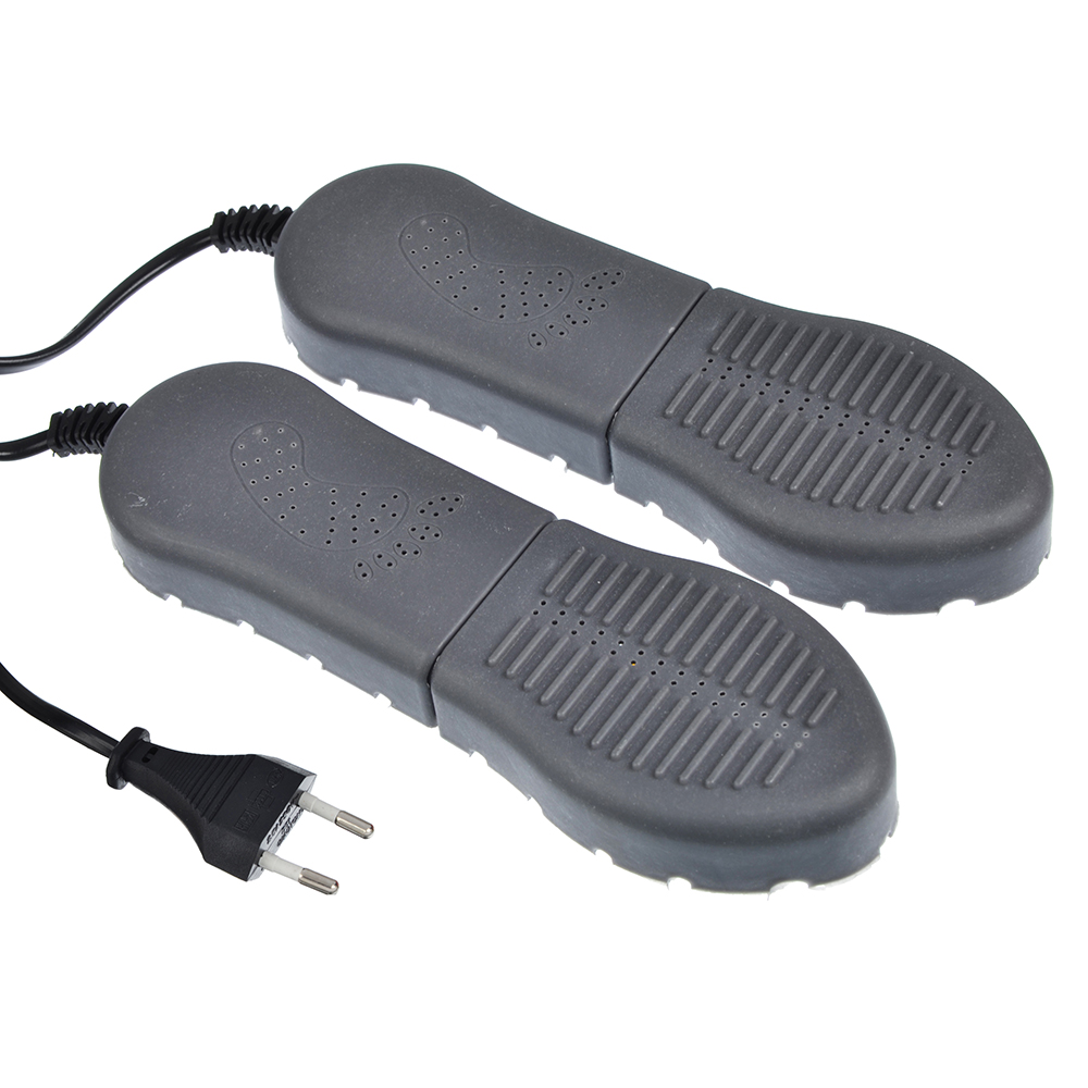 LEBEN Сушилка для обуви раздвижная плоская, пластик, 220В, 15Вт, 50Гц, темп. нагрева 65-80 градусов