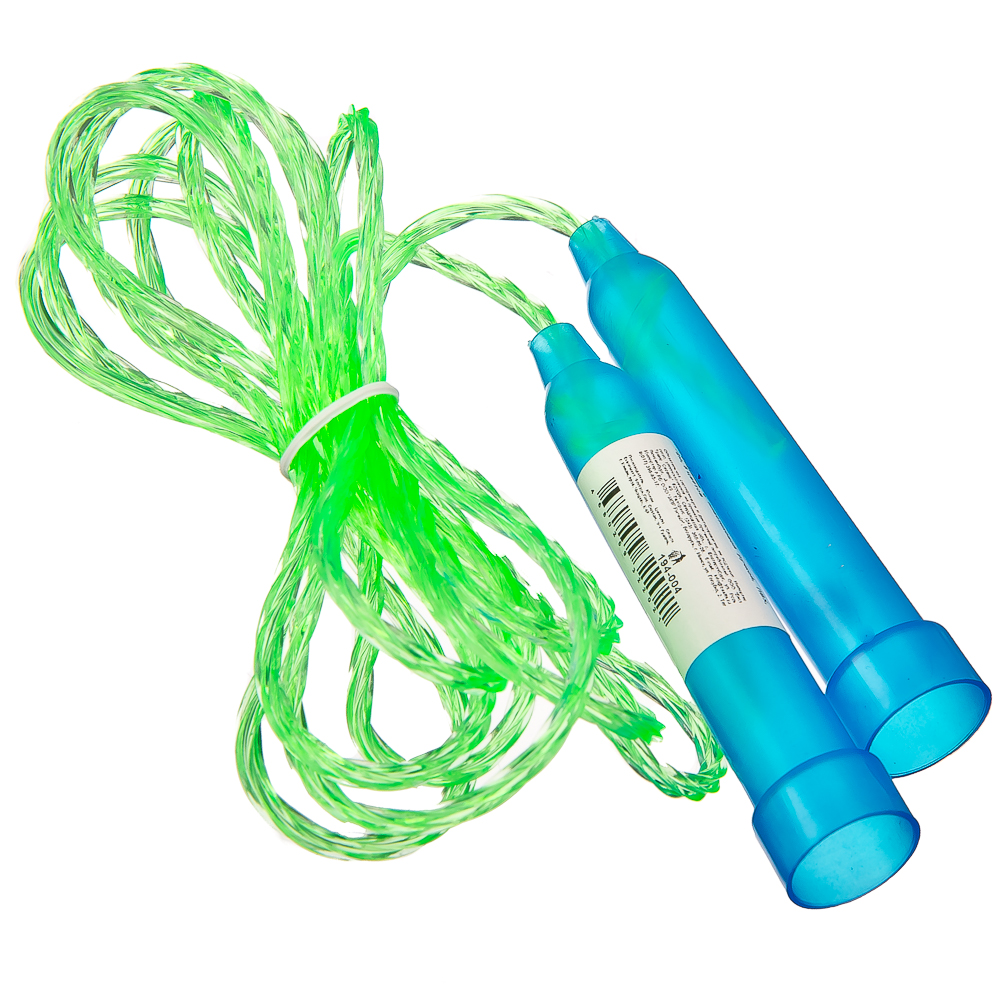 SILAPRO Скакалка с пластиковой ручкой, ПВХ, 2м, 5 цветов