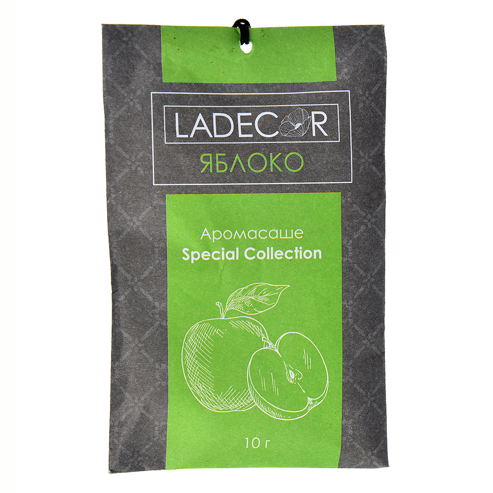 LADECOR Аромасаше Special Collection, 10гр, с ароматом зеленого яблока