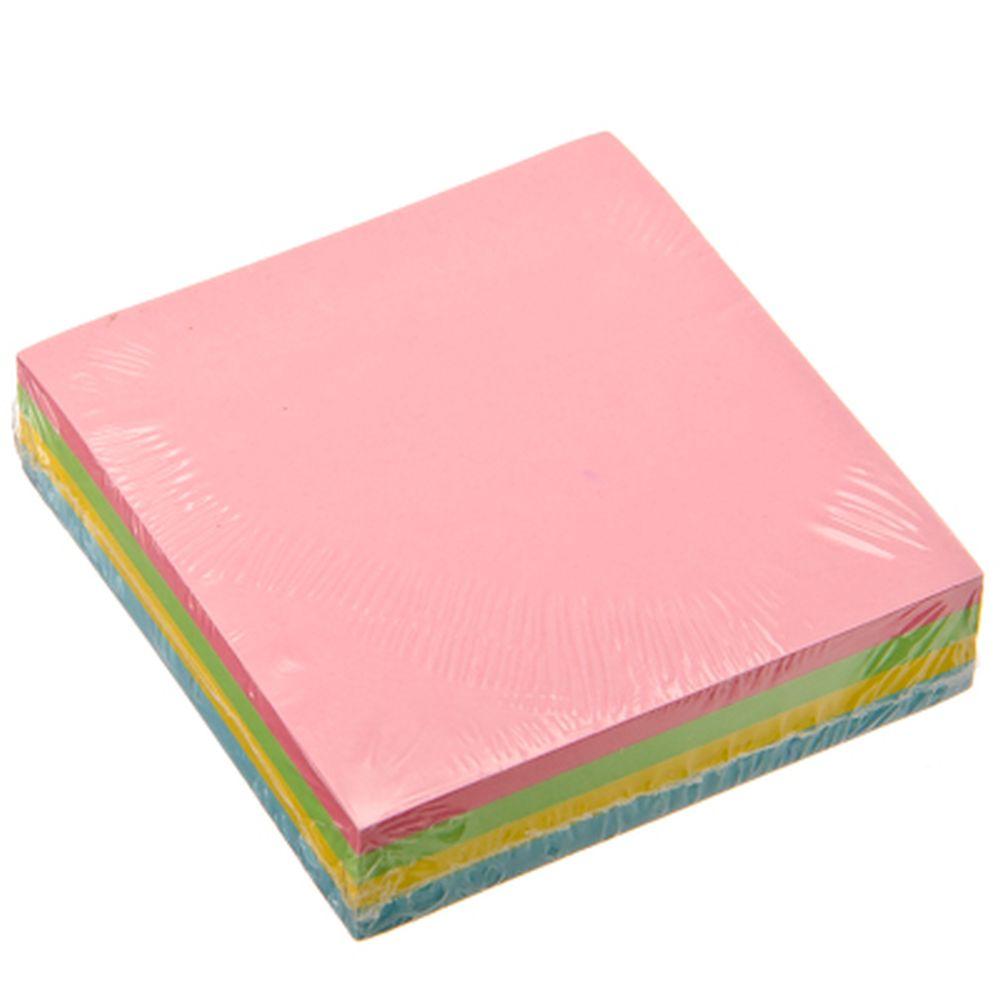 Блок с клеевым краем 4-цветный 76x76мм, 200 листов, бумага