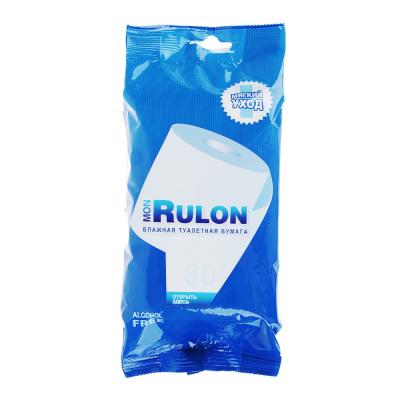 Mon Rulon Туалетная бумага влажная 80шт