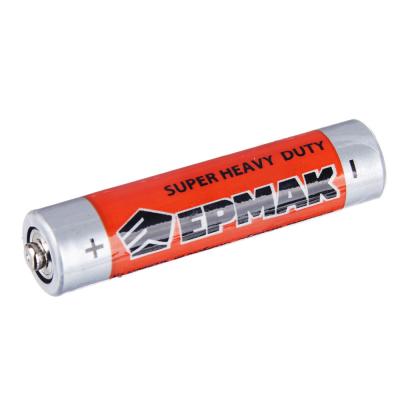 ЕРМАК Батарейки 4шт Super heavy duty солевая, тип AA (R6), плёнка