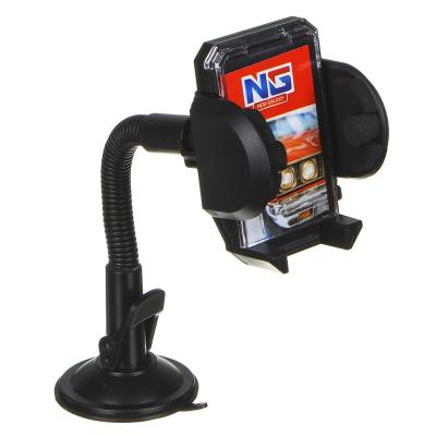 NEW GALAXY Держатель телефона, GPS, КПК на присоске, раздвижной, 50-115мм, на гибкой ножке, пластик