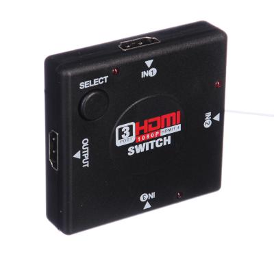 FORZA HDMI переключатель (свитч), 3в1, 1080p, блистер