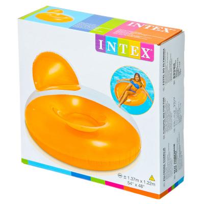 INTEX Круг для купания Кресло, 137х122см, 2 цвета, 58889