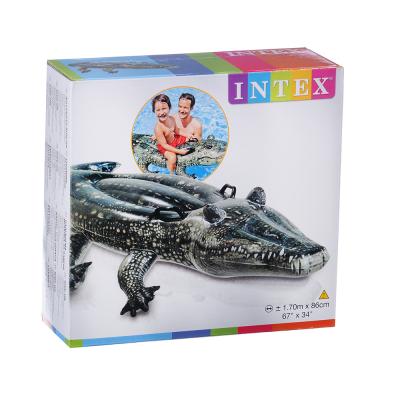 INTEX Плотик Аллигатор,170х86 см,57551