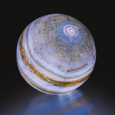 BESTWAY Мяч надувной  Юпитер, с подсветкой, PVC, 61см, 31043