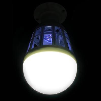 INBLOOM Лампа LED антимоскитная, 165x95мм, цоколь Е27, 15W, 110-220V, 6500К, 17LED, пластик