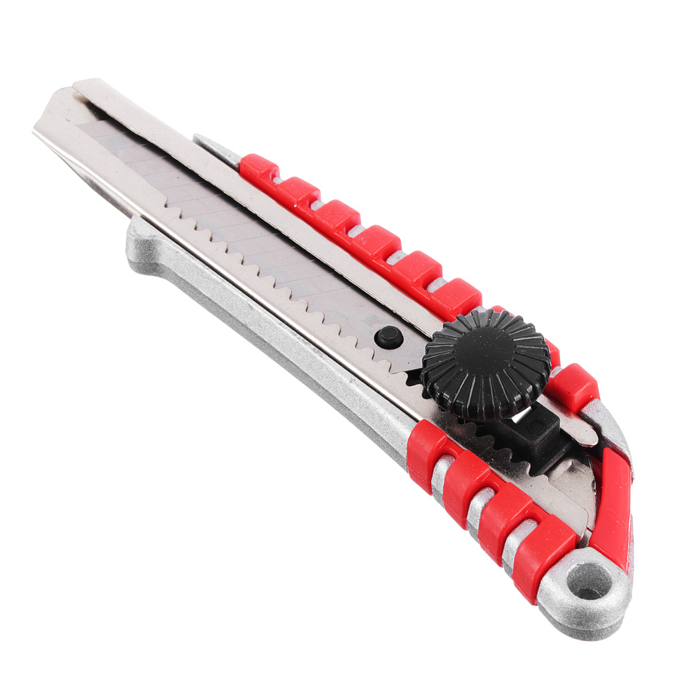 FALCO Master Нож металлический усиленный с сегментированным лезвием 18мм (круглый фиксатор)