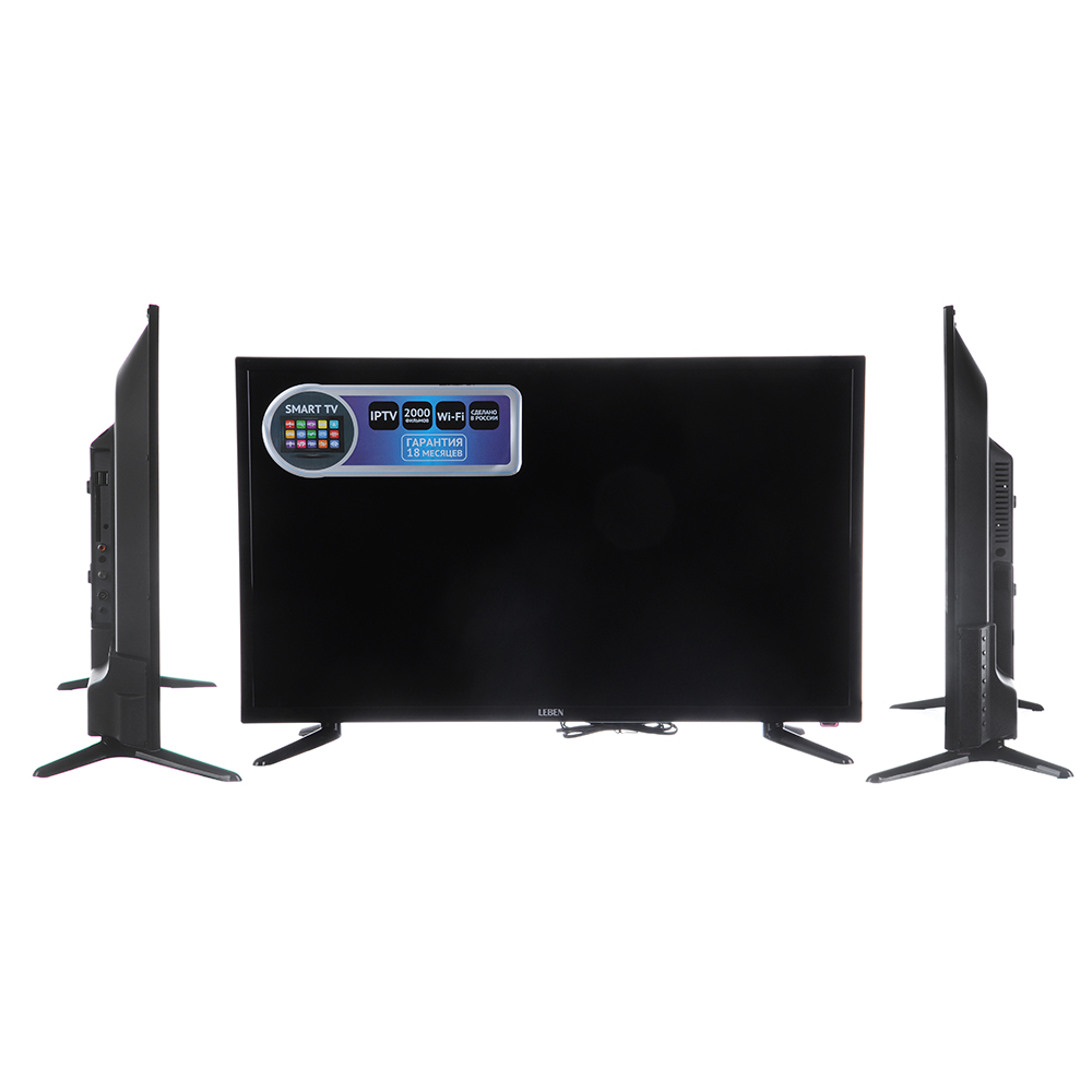LEBEN ЖК-телевизор, диагональ 32 (81см), HD Smart модель LE-LED32RS282T2
