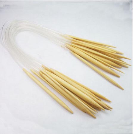 Спицы для вязания бамбуковые 40 см