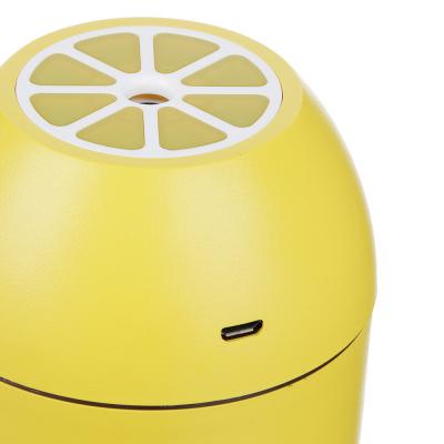 LEBEN Увлажнитель воздуха настольный USB в виде лимона, 7,5x11,5см, с подсветкой, 180мл